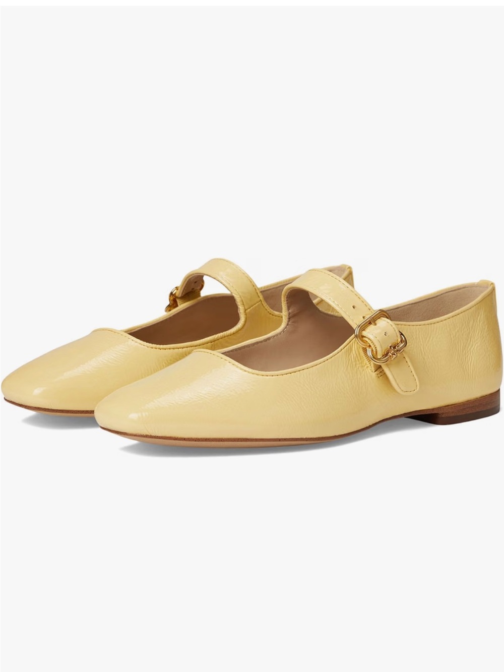 Sam Edleman buttercup flats size 8 Women's Yellow Mary Jane Ballet Flats